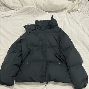 Navy blue COS down jacket